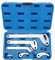 Yctze 8 Piezas Llave de Pasador de Gancho Usable 35‑120 Mm Gancho en C Llaves de Pasador Ajustables Juego de Herramientas de Llave de Gancho y Pasador Usable 8 Piezas Pasador de