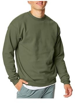 Hanes Men's EcoSmart Fleece Full-Zip Hoodie Sweatshirt, L