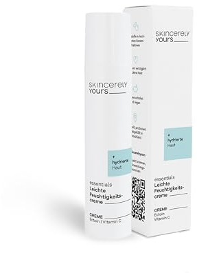 Skincerely Yours Leichte Feuchtigkeitscreme 15ml I Regenerierende Hautpflege I Schützt vor schädlichen Einflüssen I Alle Hauttypen I Vegan & tierversuchsfrei I dermatologisch getestet