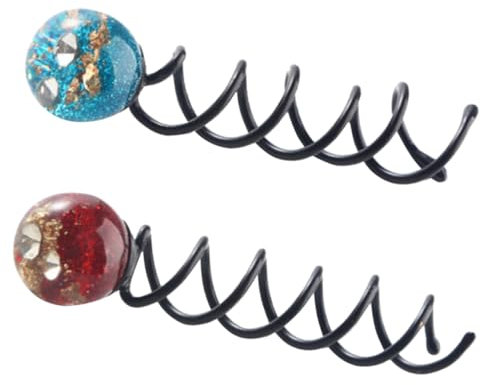 Housoutil 2pièces Pinces Chignon Spirale Pour Femmes Et Filles Accessoires Coiffure Maintien Ferme Design Pratique Et Léger Pour Usage Quotidien Et Occasions Spéciales