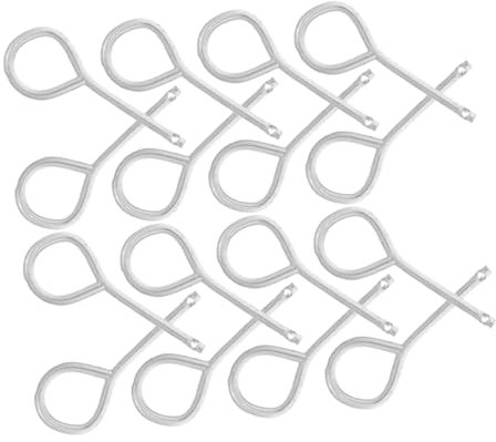 Hemobllo 30pcs Fire Extinguisher Pin Lock Pins for Fire Equipment Prevent Accidental Activation Compatible Various Extinguishers Portable Safety Accessories