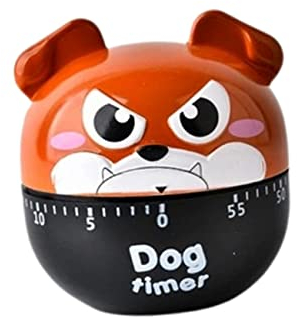 Garneck Timer in Hundeform Kinder Timer Uhr küche lustige eieruhren Küchen zum Kochen kochuhr Digitale zeitschaltuhr Küchenerinnerung Haushalts-Countdown- Lebensmittel Pappbecher