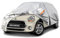 Kayme Autoplane Wasserdicht Atmungsaktiv für Mini Cooper 3 türer (2014-2025), 6 Schichten Vollgarage Autoabdeckung für Regen Sonne Staub Schutz Verkratzt, Autoabdeckung mit Reflektierenden Streifen.