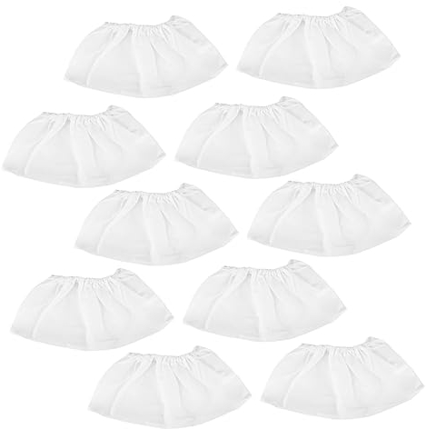 Healvian 10St Staubsauger tasche Nagelstudio vakumiergerät nail dust collector nagelsauger werkzeug Beutel Tasche für Nagelreiniger Nagellüfter Staubschutzhüllen Staubfänger Weiß