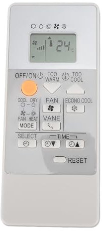 VBESTLIFE Mando a Distancia de Aire Acondicionado RH18A, Mando a Distancia Universal de CA de Repuesto para Aire Acondicionado Eléctrico MSZ HR25VF, MSZ HR35VF, MSZ HR42VF, MSZ HR50VF