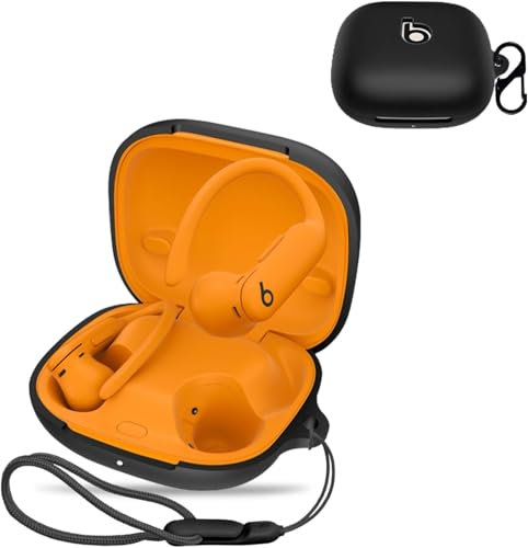 MUMQAQ for Beats Powerbeats Pro 2 Case Cover, Silicone Earphone Protective Case, Full-Body Shockproof Cover with Scratch Protection, Protective Case for Beats Powerbeats Pro 2