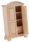 IMIKEYA Puppenschrank Aus Holz Handgefertigte Garderobe Für Puppenhausmöbel Multifunktionale Aufbewahrung Für Kleidung Und Accessoires Für Mini Schlafzimmer