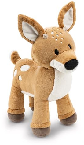 NICI Kuscheltier Rehbock René Roebuck 37cm - braun - Weiches Plüschtier – niedliches Stofftier zum Kuscheln & Spielen – tolle Geschenkidee für Kinder & Erwachsene - 62278