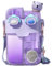Csafyrt Botella de agua Kawaii 780ml Gran capacidad Linda botella de agua Deportes portátiles para fugas para el campamento para viajar al aire libre