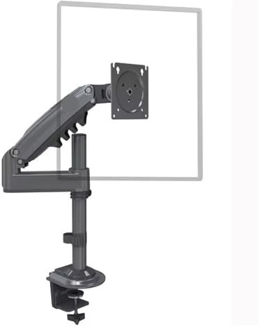 FBXRXZFPJ Soporte for Monitor H100 de 22 a 35 Pulgadas con Resorte de Gas y Movimiento Completo for TV LCD, Soporte de sujeción con Brazo Doble de 2 a 12 kg(2-9kg Matte Charcoal)