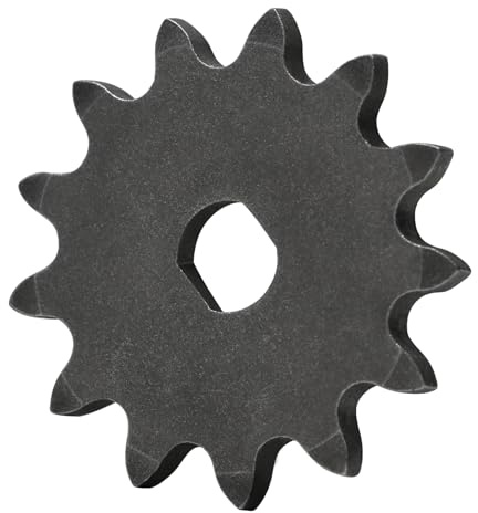 WPHMOTO 13 Teeth 35# Chain Sprocket for Electric Scooter Engine Motor Pinion Gear E-Scooter Parts, 13 Tooth Sprocket 10mm x 8.5mm for MX650 MY1020 1000W 1800W Motor