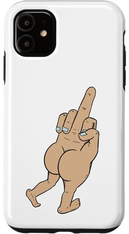 Running Middle Finger Case for iPhone 11
