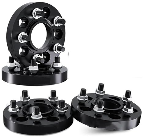Spurverbreiterungen für Dodge Ram 1500 2012-2018 Flanschplatte T6-7075 2/4 Stück 5x139,7 77,8 M14x1,5 Radmutter (4 Stück 35 mm)