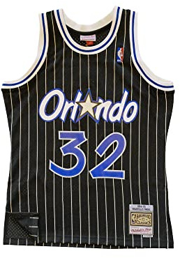 Mitchell & Ness NBA Swingman Jersey - Orlando Magic - #32, O´Neal, Farbe: Schwarz, Grösse: S