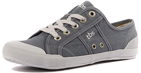 TBS Opiace, Damen Sneakers, Grau - Gris (Toile Delavee Bitume), 36 EU
