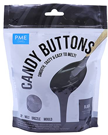PME Candy Buttons Black 284 g