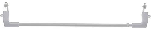 Ateliers28 Tringle pour VITRAGE, Aluminium, Blanc, 80-110 cm 22931, 80-110CM
