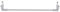 Ateliers28 Tringle pour VITRAGE, Aluminium, Blanc, 80-110 cm 22931, 80-110CM