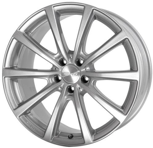 Brock B32 kristallsilber lackiert 10,5x20 ET18 5.00x112 Hub Hole 66.60 mm - Alu felgen