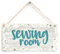 Nähzimmer – Lovely Little Nähen Home Accessory Schild/Plakette
