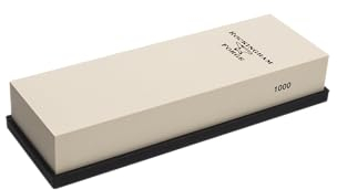 Rockingham Forge SUPERSHARP PRO Whetstone, 1000 Grit Extra Wide Deluxe Knife Sharpening Stone, Non-Slip Base, 18 x 8 x 3.5 cm – MEDIUM