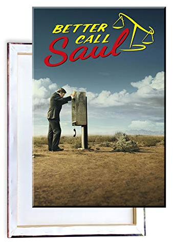 Unified Distribution Better Call Saul - 60x40 cm Kunstdruck auf Leinwand • erstklassige Druckqualität • Dekoration • Wandbild