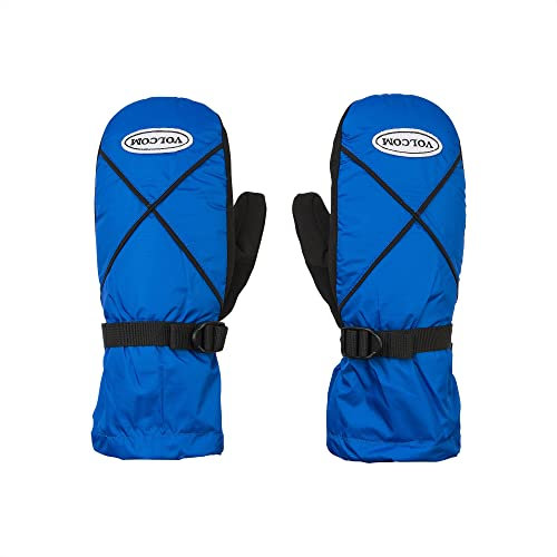 Volcom Isolierter Snowboardhandschuh für Herren, Cyanblau, Large