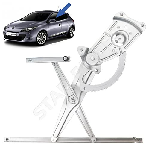 STARKIT PERFORMANCE Leve vitre compatible pour Megane 3 (2008-2016) lève-vitre avant gauche (conducteur) (5 portes) 807210002R, 807216718R
