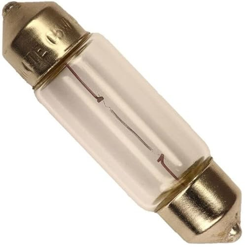 10x Soffitte 36mm 5W 12V High Tech Ersatz Lampe für Innenbeleuchtung - Kofferraum Handschuhfach Kennzeichen Tür Fußraum Leselampen E-Prüfzeichen