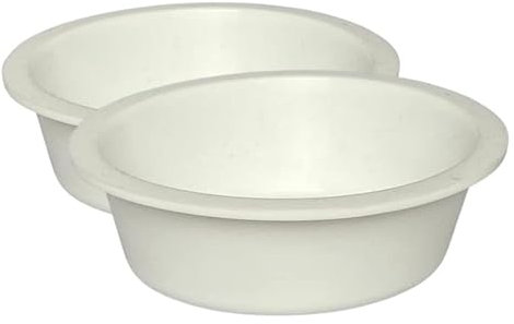 Serentify Lot de 2 coupelles en silicone blanc pour brûleur de cire électrique à changement de couleur