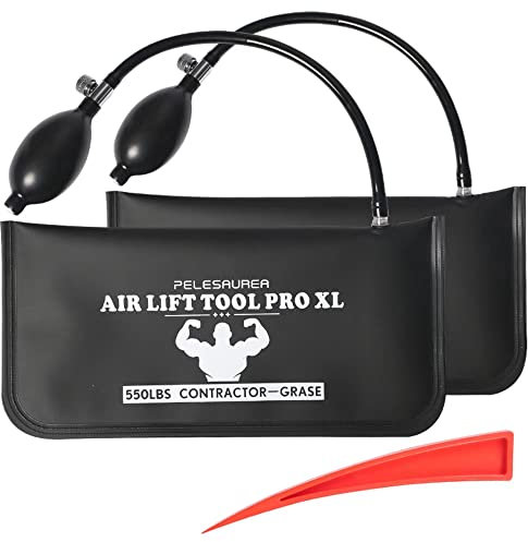 Pelesaurea Air Wedge Bag, Air Wedge Pump Leveling Kit