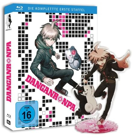 Danganronpa - Staffel 1 - Gesamtausgabe - [Blu-ray] Collectors Edition inkl. Acryl-Figur