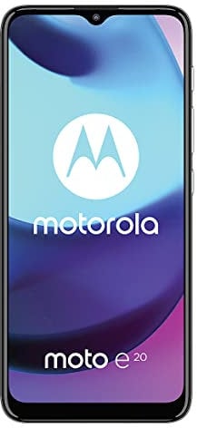 Motorola moto e20 - UK-SIM-Free Smartphone(Dual Sim,6.5 HD,Android 11, 4G,RAM 2GB, 32GB)- Coastal Blue (Renewed)