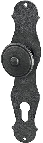 HALCÖ Knopflangschild PZ 88 Stubai Langschild mit Holzschrauben ÖNORM verzinkt schwarz hell passiviert