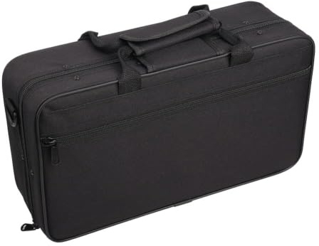 Clarinet Bag, Oxford Cloth Foam Padded Thickened Clarinet Storage Case Bag with Strap