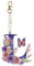Demiawaking DIY Diamond Painting Schlüsselanhänger, doppelseitige Diamant Painting Anhänger Deko, 26 Buchstabe, Vollbohrer Diamant Malerei Kinder Kit Ornament Geschenk (L)