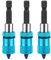 JNTMIKUN 3 Pezzi Portainserti Magnetico, 1/4 Porta Inserti per Avvitatore per Cartongesso Portainserti Magnetico Cambio Rapido