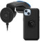 Quad Lock Windschutzscheibe-/Armaturenbrett-Saugnapfhalterung Handyhalterung Auto mit MAG Wireless Charging Head V2 und MAG iPhone 14 Plus Max Hülle