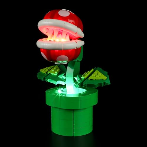 LIGHTAILING LED-Beleuchtungsset für Lego - 71426 Piranha-Pflanze, Modell Bausteine – LED-Lichtspiel, kompatibel mit Lego Modell (nicht im Lieferumfang enthalten)