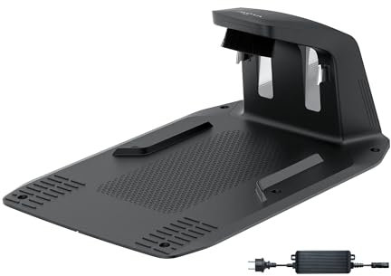 MOVA Aux Power Hub 3A, Station de Charge pour Tondeuses MOVA, Supporte Une Tondeuse pour Deux Jardins, Alimentation Fiable, Charge Rapide, Utilisation Extérieure, Installation Facile