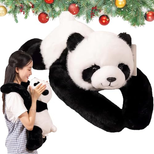GXHNB Gewichtetes Kuscheltier Erwachsene, Weighted Stuffed Animal, Gewichtskuscheltiere Therapie, Weiches Kuschelkissen füR Mehr Geborgenheit, Cute PlüSchtiere (30cm,Panda)