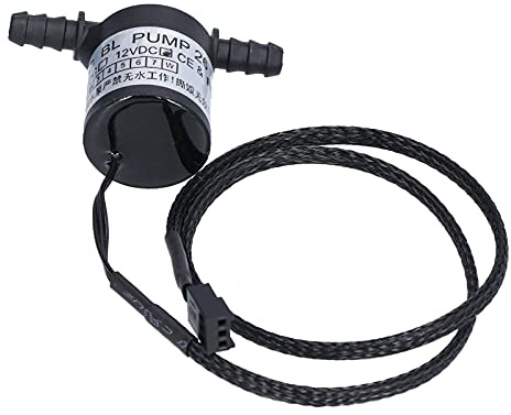 Haofy Pompe de Transfert D'Eau Compacte et Sûre, Pompe à Eau électrique 12V 2W pour les Caractéristiques de L'Eau, Fontaine Lavable Adaptée à la Mini à Eau