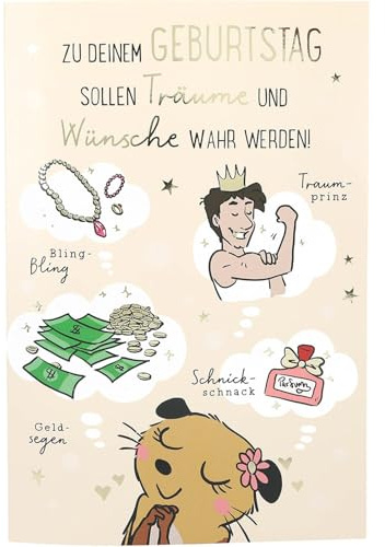 Depesche 11793-040 Jump outs - Grußkarte mit Musik, witzige Geburtstags-Karte mit farbenfrohem Motiv, passendem Spruch und Innentext