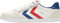 HUMMEL SLIMMER STADIL LOW, WHITE/BLUE/RED/GUM, 37