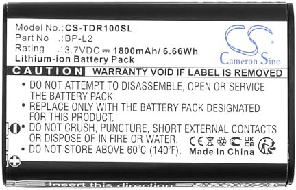 Batterie Kompatibel mit fit to Tascam BP-L2, GT-R1, DR-1