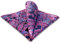 S&W SHLAX&WING Fazzoletto Uomo Navy Viola e Rosa per Matrimoni
