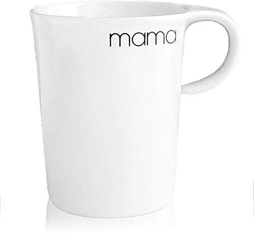 BonApart Becher Kaffeebecher Teebecher Henkelbecher mit Schriftzug Made in Germany (Mama)