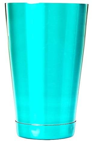 Barfly M37083TL Cocktail Tin, Stainless Steel, Teal