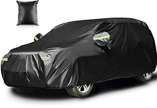 Sailnovo Telo Copriauto Impermeabile da Esterno Garage Telo per Auto Invernale 485 * 190 * 185cm Anti UV Vento Antipolvere per X3, Q5, GLC, XC60, Stelvio, RAV4 (per SUV Longitud 460 a 485 cm)