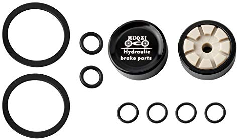 F Fityle Ersatzteil Kolben-Kit Hydraulisch für M675 M7000 M7100 Bremssattel, Mountainbike XT Serie-M785 M8100, Schwarz